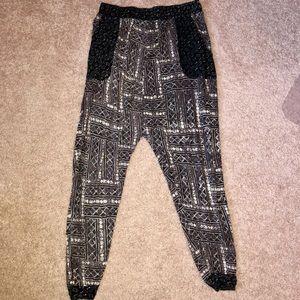 Urban outfitters Aztec pattern joggers